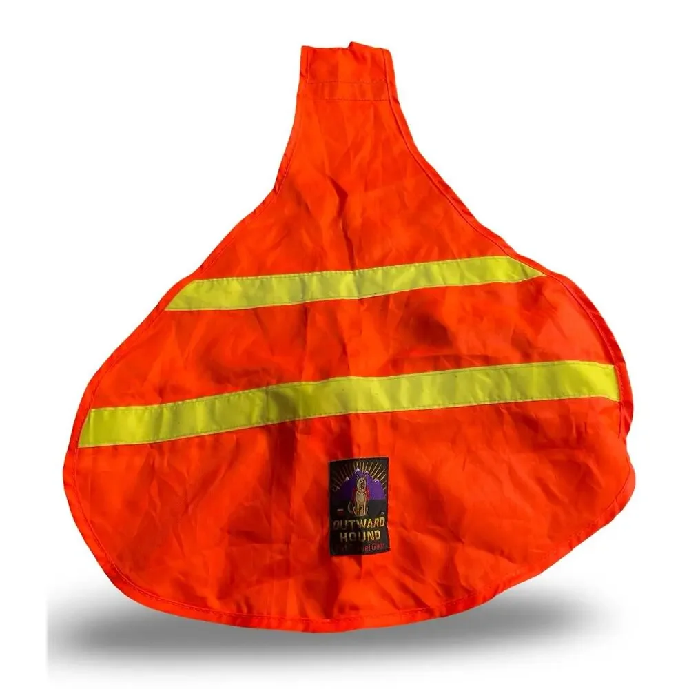 Outward Hound Reflecti-Vest Large Orange High Visibility Safety Dog Vest Orange